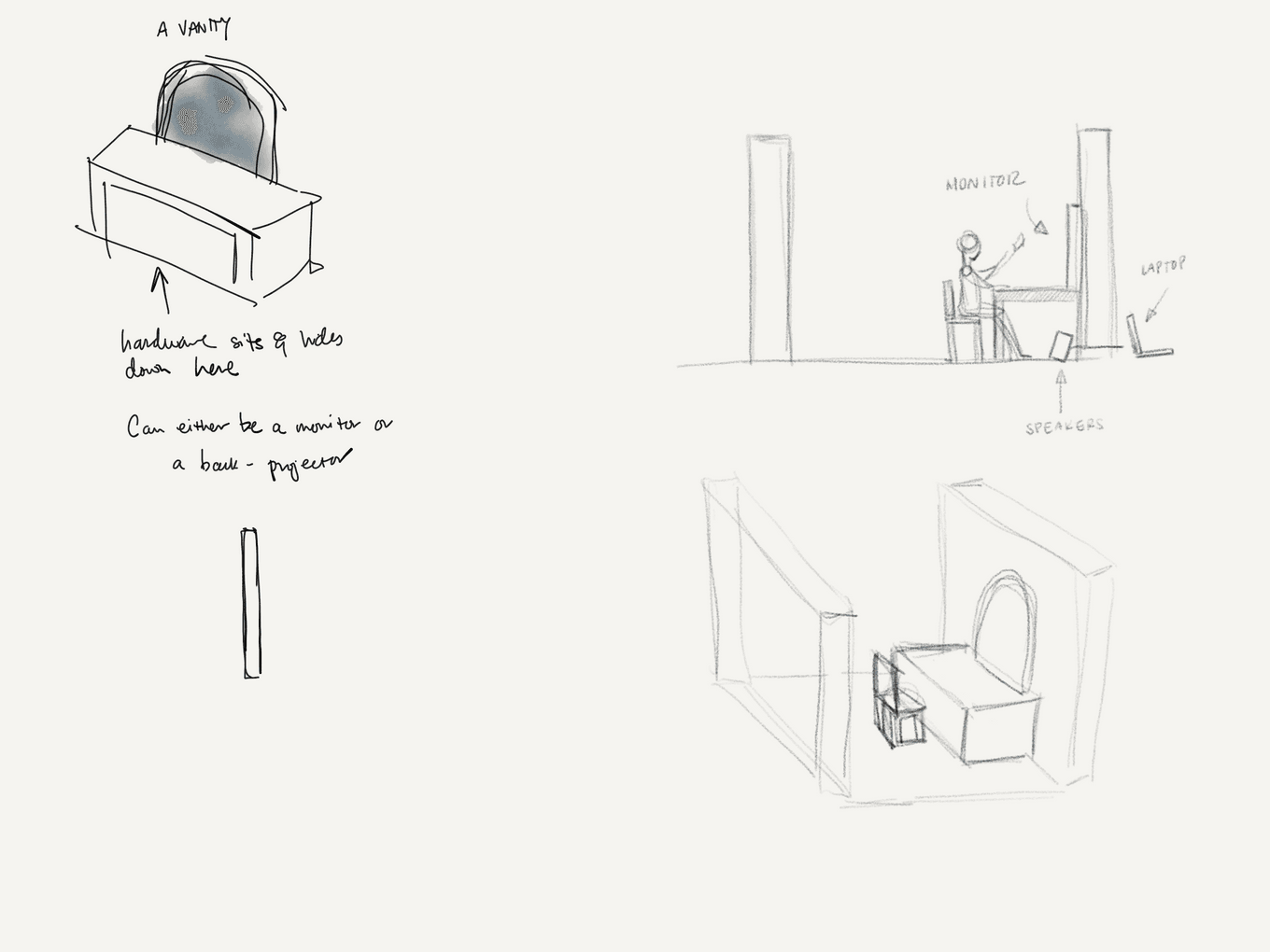 BTS - ideation sketches 8